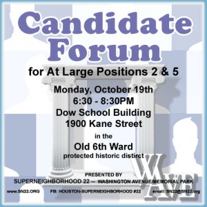SN 22 candidate forum
