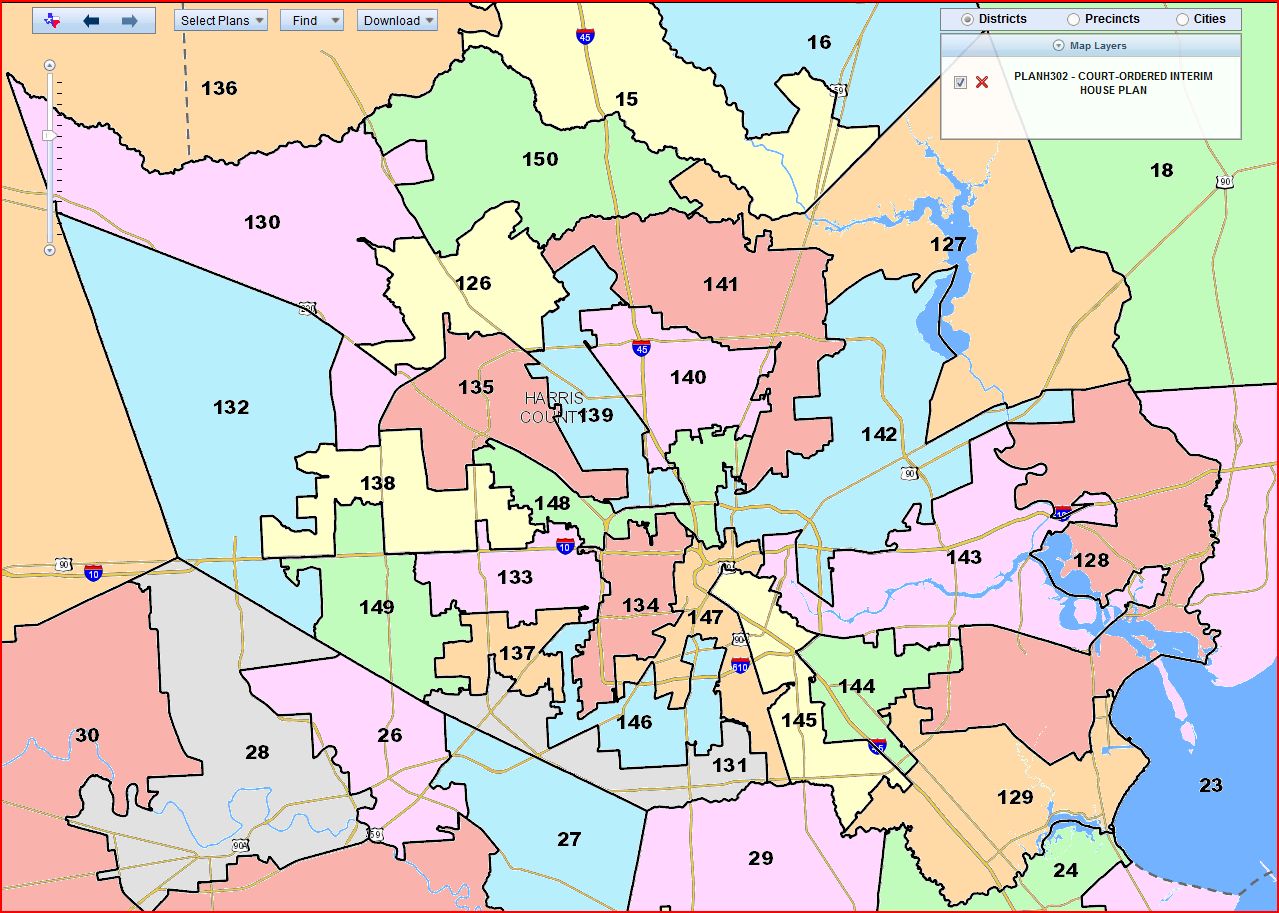 Printable Harris County Zip Code Map United States Ma